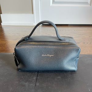 Salvatore Ferragamo Men’s Leather Dopp Kit